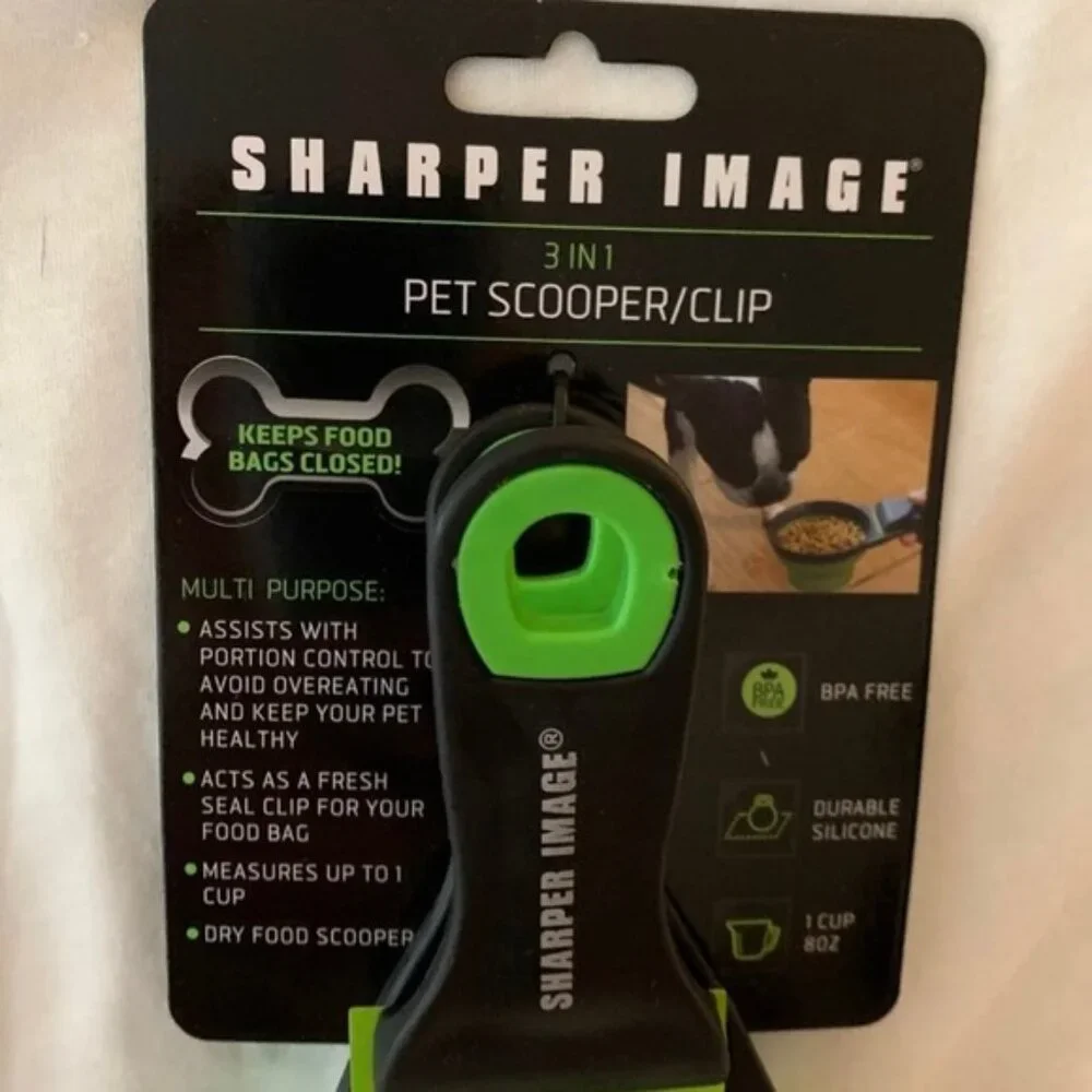 Sharper image pet food scooper